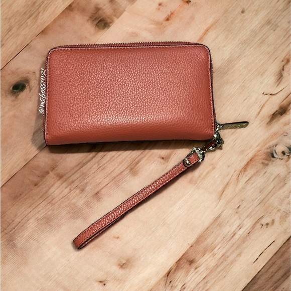 Michael Kors Voyager Leather Tote + Wallet in  Cinnamon BRAND NEW - Picture 9 of 10